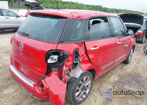 2014 Fiat 500L Lounge from USA, damaged, VIN ZFBCFACH5EZ009320